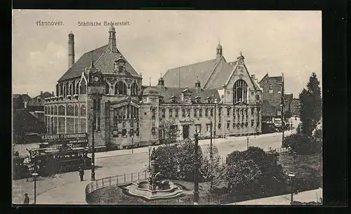 AK Hannover, Städtische Badeanstalt