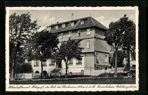 AK Hohegeiss /Oberharz, Eisenbahner Erholungsheim