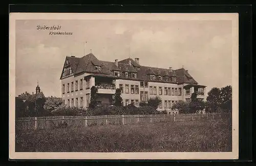 AK Duderstadt, Teilansicht des Krankenhauses