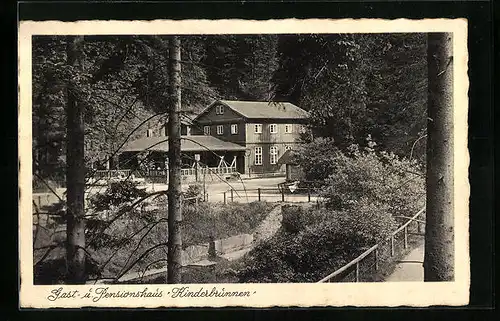 AK Goslar, Gast-u. Pensionshaus Kinderbrunnen