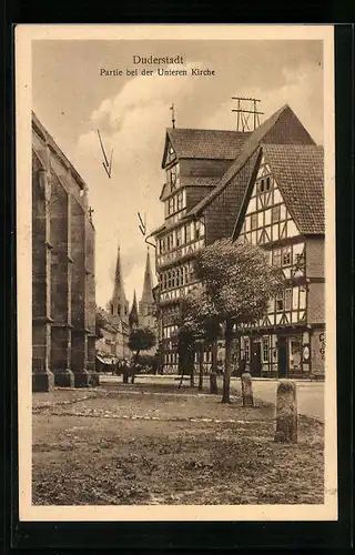 AK Duderstadt, Partie bei der Unteren Kirche