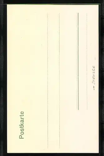 AK Braunschweig, Partie an der Strasse Meinhardshof