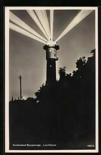 AK Wangerooge, Leuchtturm in Betrieb