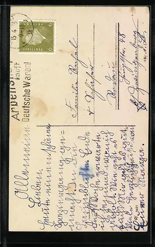 Künstler-AK Osterküken mit Ostereiern zum Feste