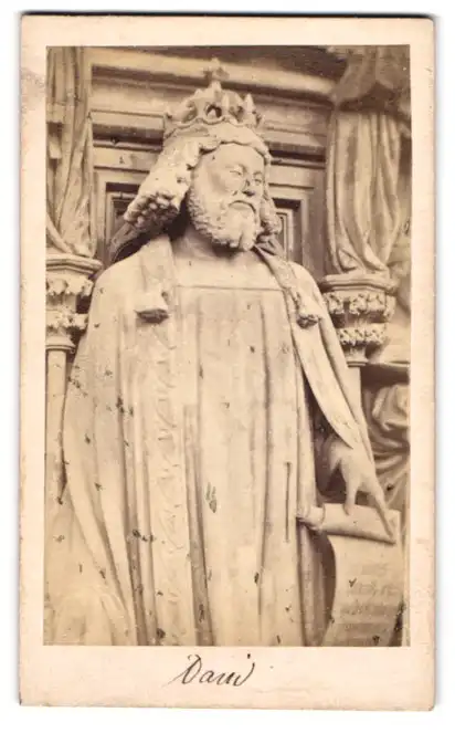 6 Fotografien Bonvalot, Dijon, Figuren am Mosesbrunnen im Chartreuse de Champmoi 2
