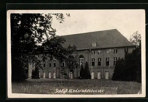 Foto-AK Berlin, Schloss Niederschönhausen