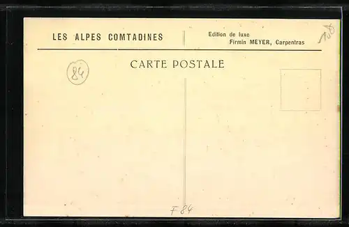 AK Carpentras, Ceuillette des fraises