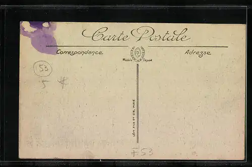 AK Mayenne, Rue Ambroise-de-Loré, Strassenpartie