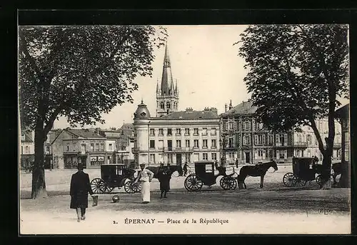 AK Épernay, Place de la République