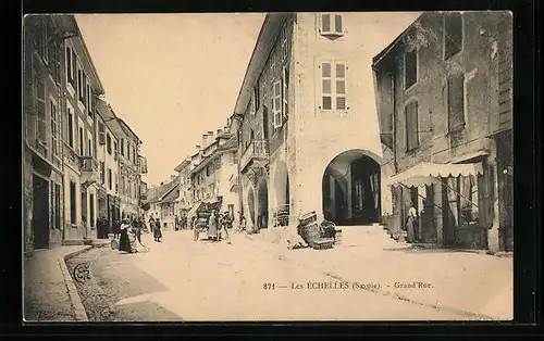 AK Les Échelles, Grand`Rue