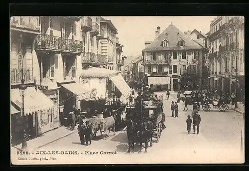 AK Aix-les-Bains, Place Carnot