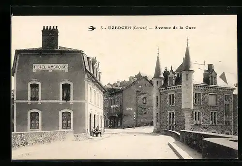 AK Uzerche, Avenue de la Gare