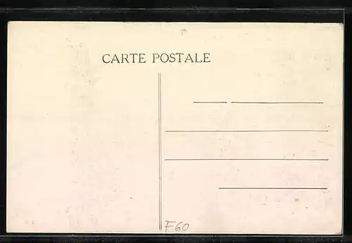 AK Senlis, Porte de Compiègne