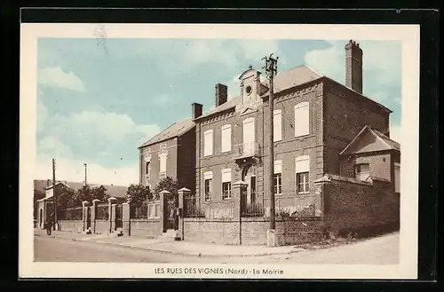 AK Vignes, Les Rues des Vignes - La Mairie