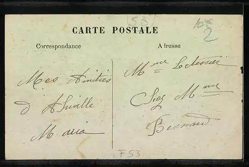 AK Ahuillé, Route de Courbeveille