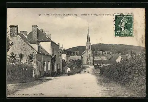 AK Assé-le-Berenger, Entrée du Bourg, Route d`Evron