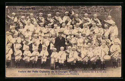 AK St-Fraimbault-de-Prières, Fanfare des Petits Orphelins de St-Georges-de-Lisle