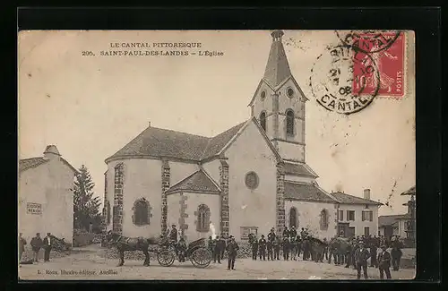 AK Saint-Paul-Des-Landes, L`Église