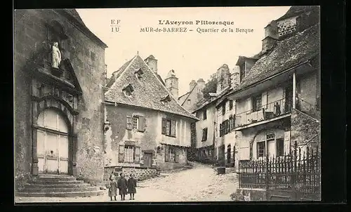AK Mur-de-Barrez, Quartier de la Berque