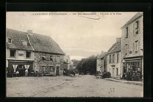 AK Ste-Geneviève, Un coin de la Place