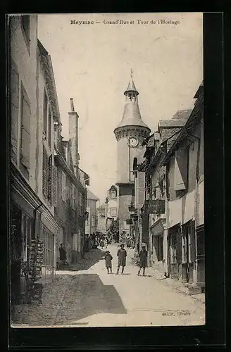 AK Meymac, Grand`Rue et Tour de l`Horloge