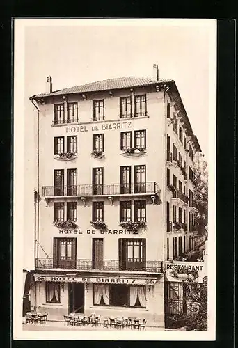 AK Lourdes, Hotel de Biarritz et Maison Latapie