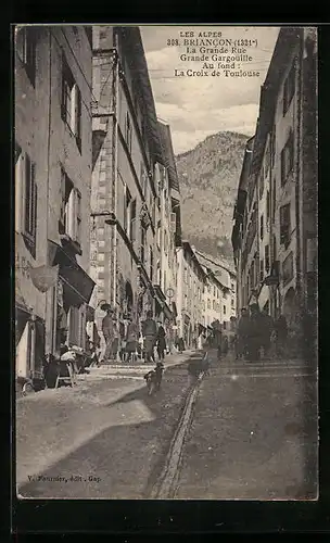 AK Briancon, La Grande Rue