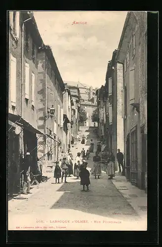 AK Larroque d`Olmes, Rue Principale