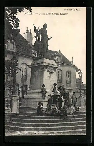 AK Nolay, Monument Lazare Carnot
