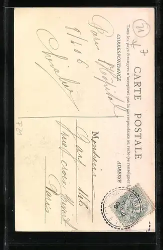 AK Nolay, Monument Lazare Carnot