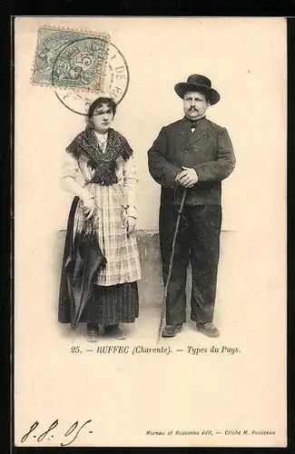 AK Ruffec, Types du Pays