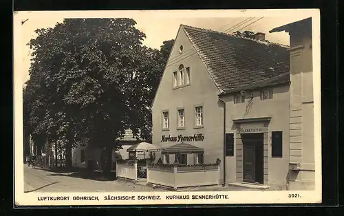 AK Gohrisch i. Sächs. Schweiz, Kurhaus Sennerhütte