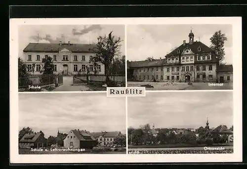 AK Rausslitz, Schule, Internat und Lehrerwohnungen