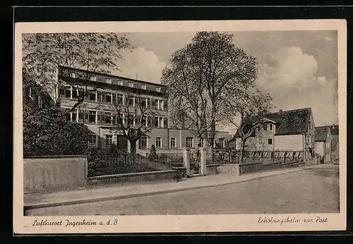 AK Jugenheim a. d. B., Hotel und Erholungsheim zur Post
