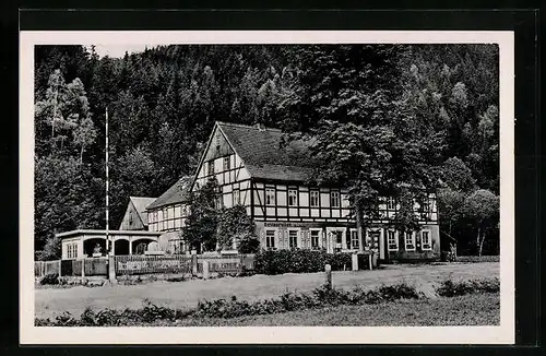 AK Hohnstein, Gasthaus Russigmühle