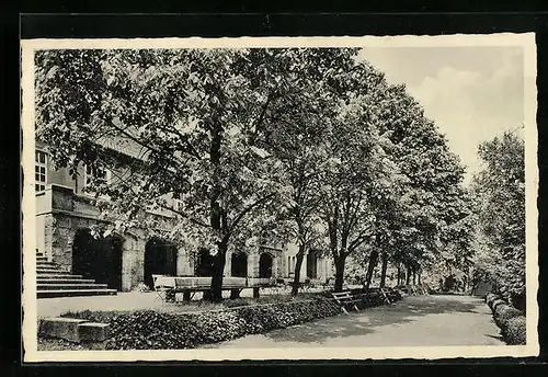 AK Bredenscheid über Hattingen-Ruhr, Haus Friede, Erholungsheim des Rhein.-Westf. Verbandes f. E. C.