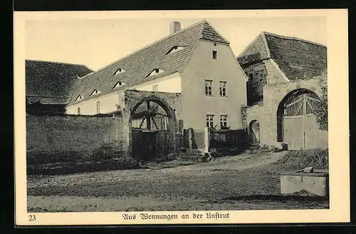 AK Wennungen an der Unstrut, Ortspartie