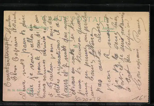 AK Constantinople, Ambassade d`Allemagne à Taxim