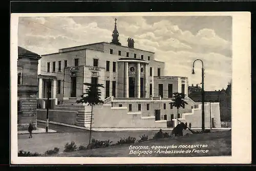 AK Belgrade, Ambassade de France, Botschaft