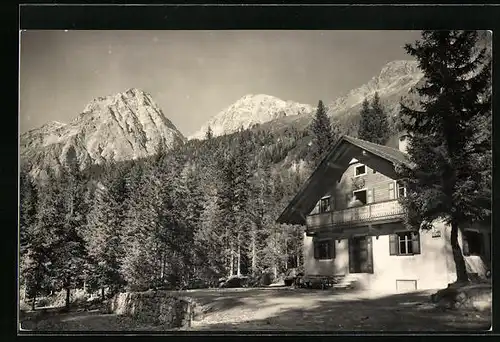 AK Wildgall, Enzianhütte am Antholzer See