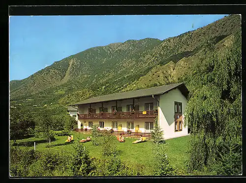 AK Staben, Gästehaus Gluderer mit Garten