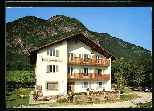 AK Andrian, Pension-Garni Waldrast mit Bergblick