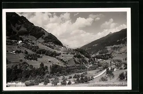 AK Dalaas, Ortsansicht mit Kirche