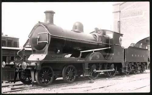 Fotografie britische Eisenbahn, Dampflok Tender-Lokomotive Nr. 1 Midland and South Western Junction Railway