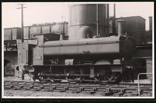 Fotografie britische Eisenbahn, Dampflok Lokomotive Nr. 645 in Wolverhampton
