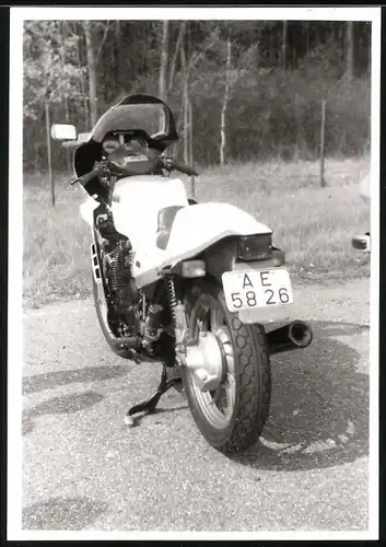 Fotografie DDR-MMM in Leipzig, Motorrad Yamaha