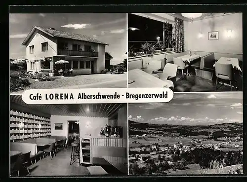 AK Alberschwende /Bregenzerwald, Cafe Lorena, Innenansichten