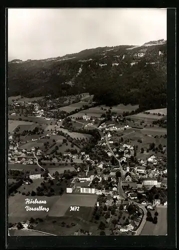 AK Hörbranz, Teilansicht mit Strassenpartie