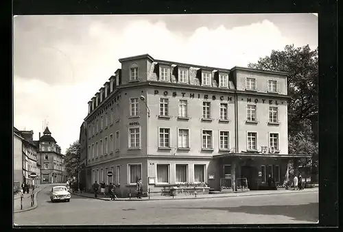 AK Pössneck /Thür., HO-Hotel Posthirsch
