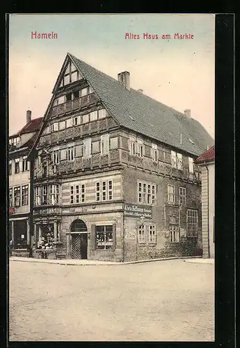 AK Hameln, Altes Haus am Markte